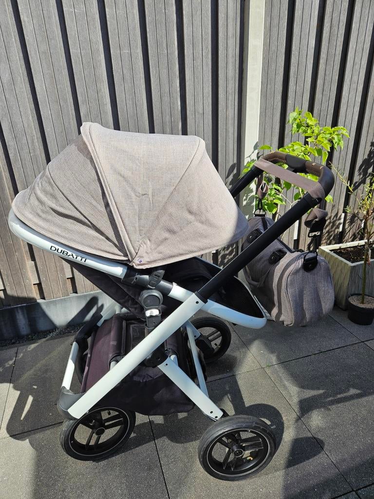Dubatti kinderwagen met accessoires, Ophalen, Gebruikt, Kinderwagen, Overige merken