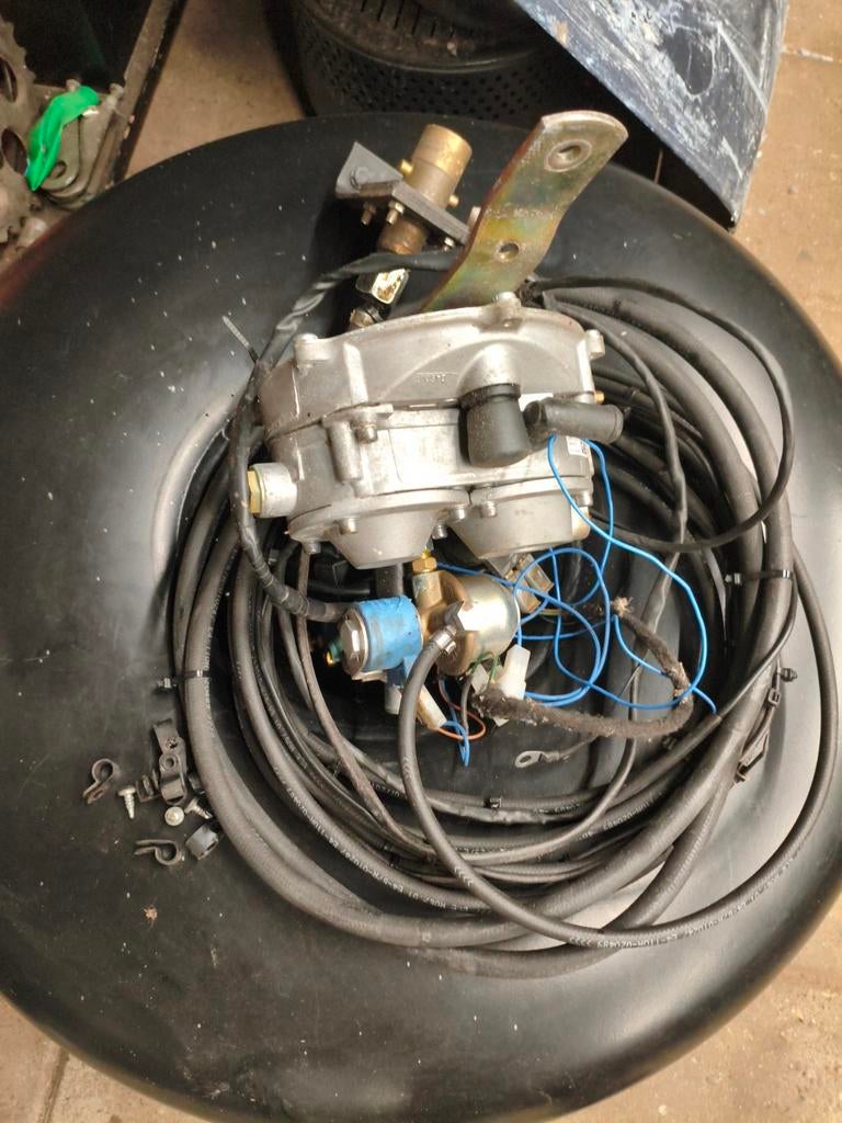 Complete LPG installatie met ringtank en verdamper, Ophalen of Verzenden, Gebruikt