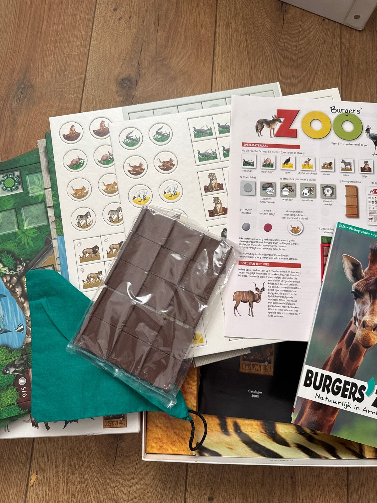Burgers' Zoo Bordspel - Een beestachtig bordspel, Drie of vier spelers, Ophalen of Verzenden, Zo goed als nieuw