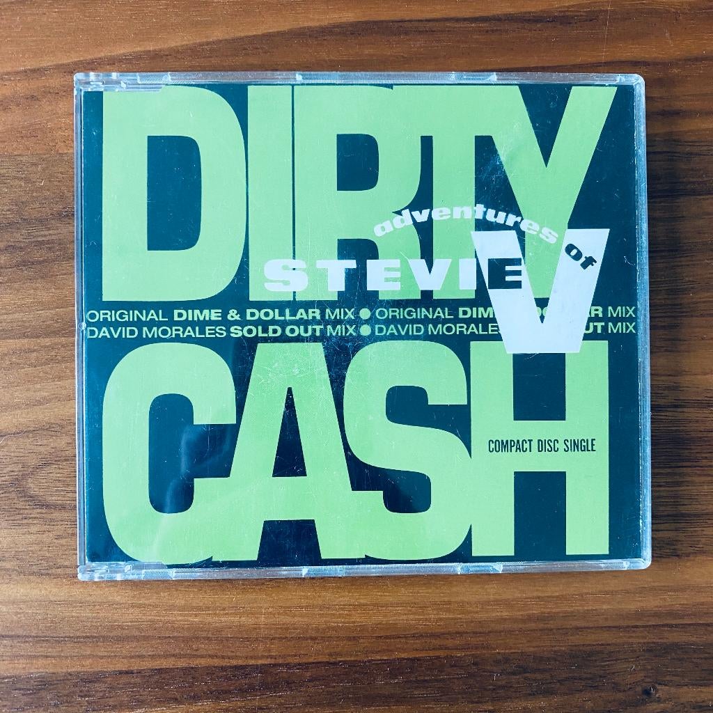 The Adventures Of Stevie V - Dirty Cash (CD Single), Gebruikt, Maxi-single, Dance, Ophalen of Verzenden