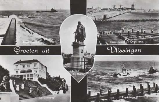 Vlissingen Groeten uit, Verzenden, 1960 tot 1980, Gelopen, Zeeland