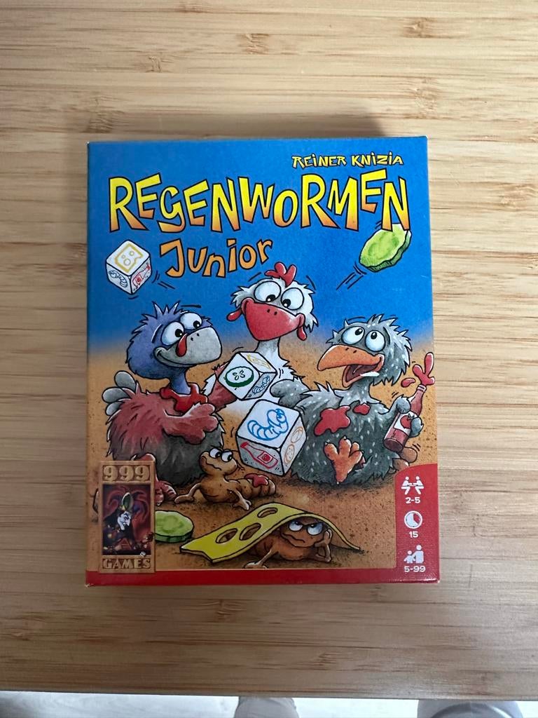 Regenwormen Junior - Leuk dobbelspel voor het hele gezin, Ophalen of Verzenden