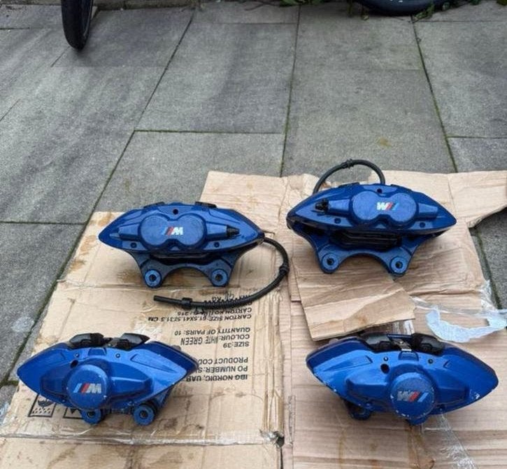 BMW performance remmen set 340mm F30 F36 E90 E92 E60, Ophalen of Verzenden, Gebruikt, BMW