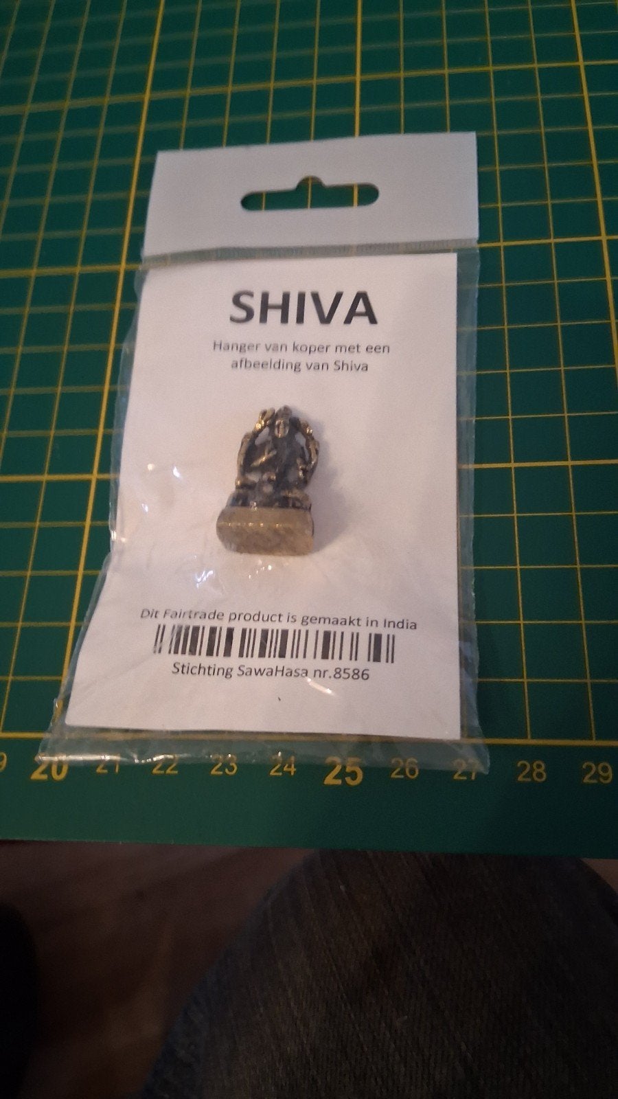 Shiva Hanger van Koper - Fairtrade uit India, Verzenden