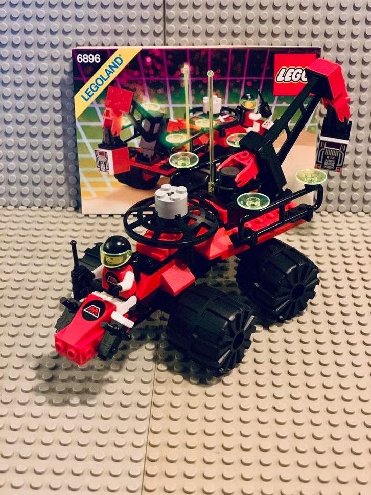 LEGO Space 6896 Celestial Forager, Gebruikt, Lego, Ophalen of Verzenden, Space