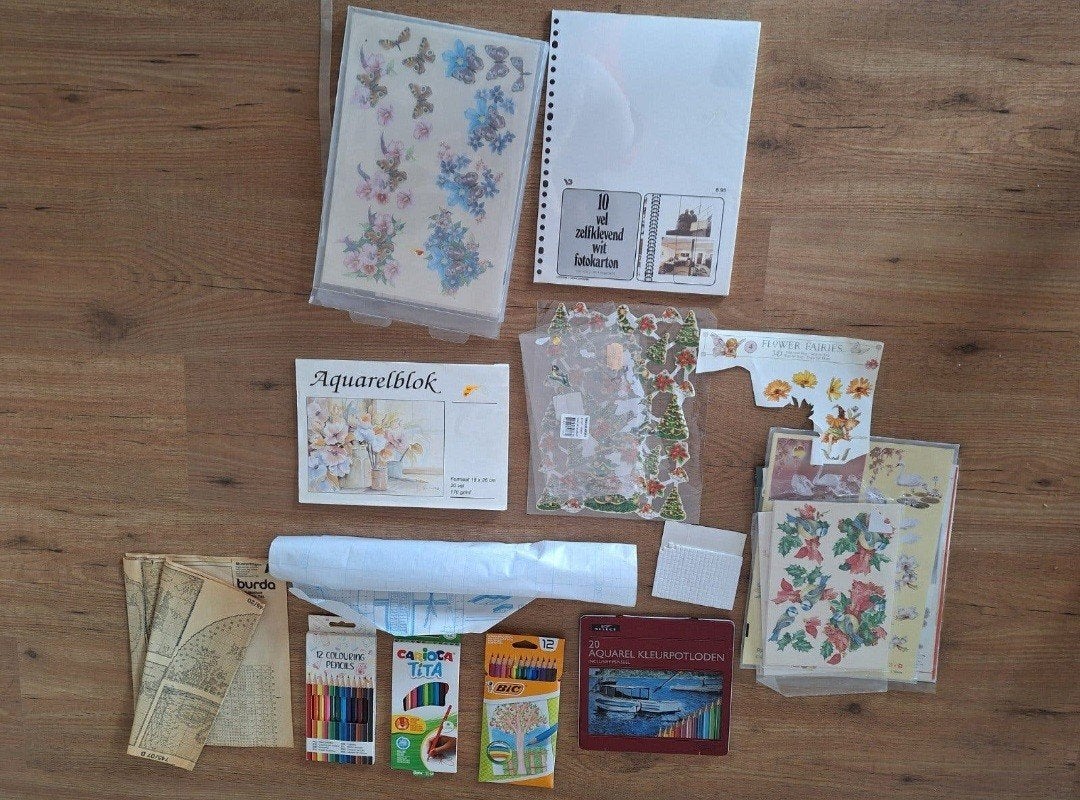 Diverse knutselspullen, Ophalen of Verzenden, Zo goed als nieuw, Knutselmateriaal
