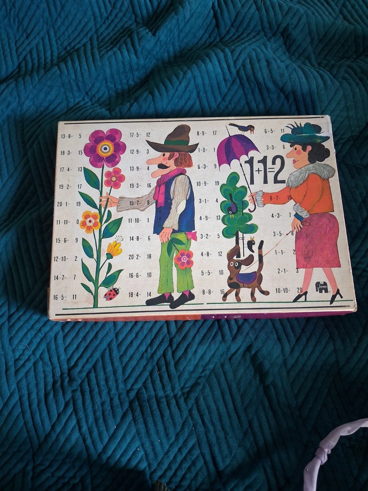 Vintage Jumbo puzzelspel jaren 70, Ophalen of Verzenden, 10 tot 50 stukjes, Gebruikt