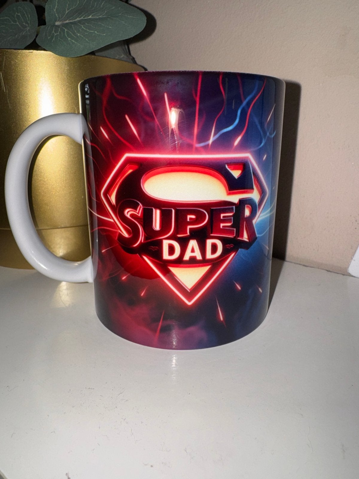 Super Dad Mok - Nieuw, Ophalen of Verzenden, Nieuw, Meerkleurig