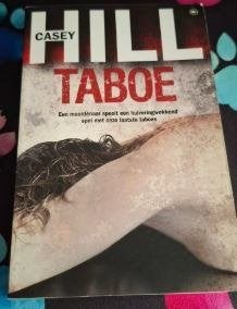 Taboe - Casey Hill (Thriller), Gelezen, Casey Hill, Ophalen of Verzenden, Nederland