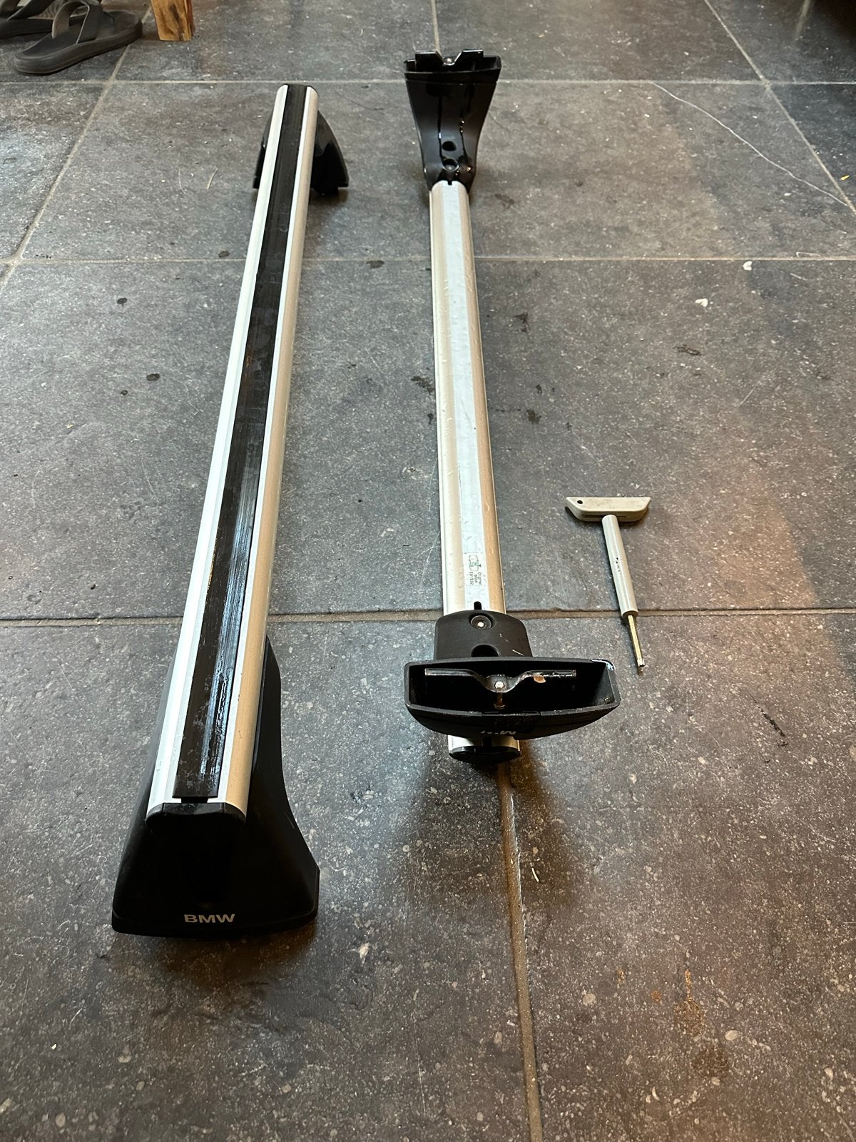 Originele BMW 3 serie station dakdragers E91/E92, Ophalen of Verzenden, Gebruikt