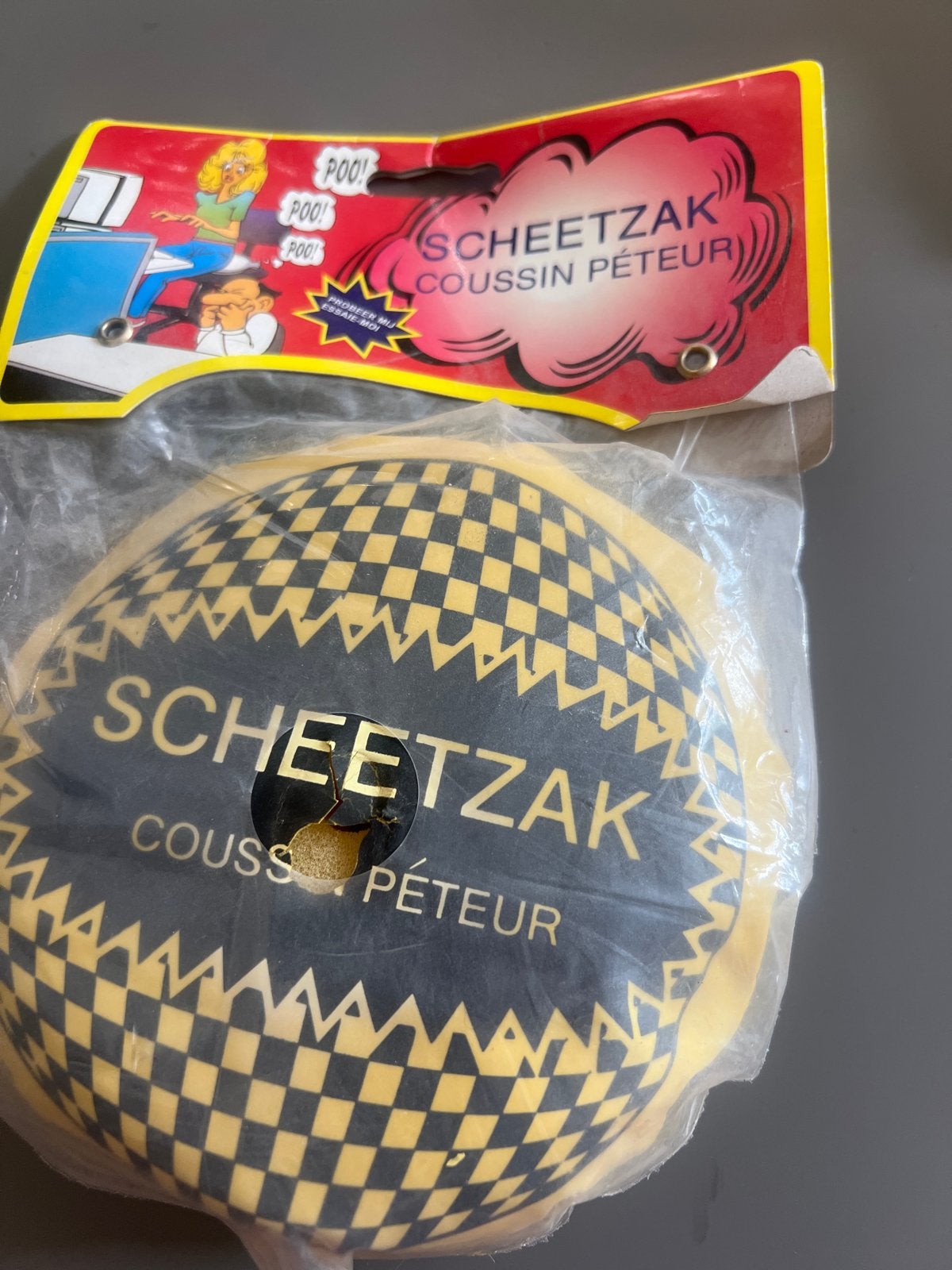 Nieuwe Scheetzak - Grappig Cadeau, Kinderen en Baby's, Ophalen of Verzenden, Nieuw, Jongen of Meisje