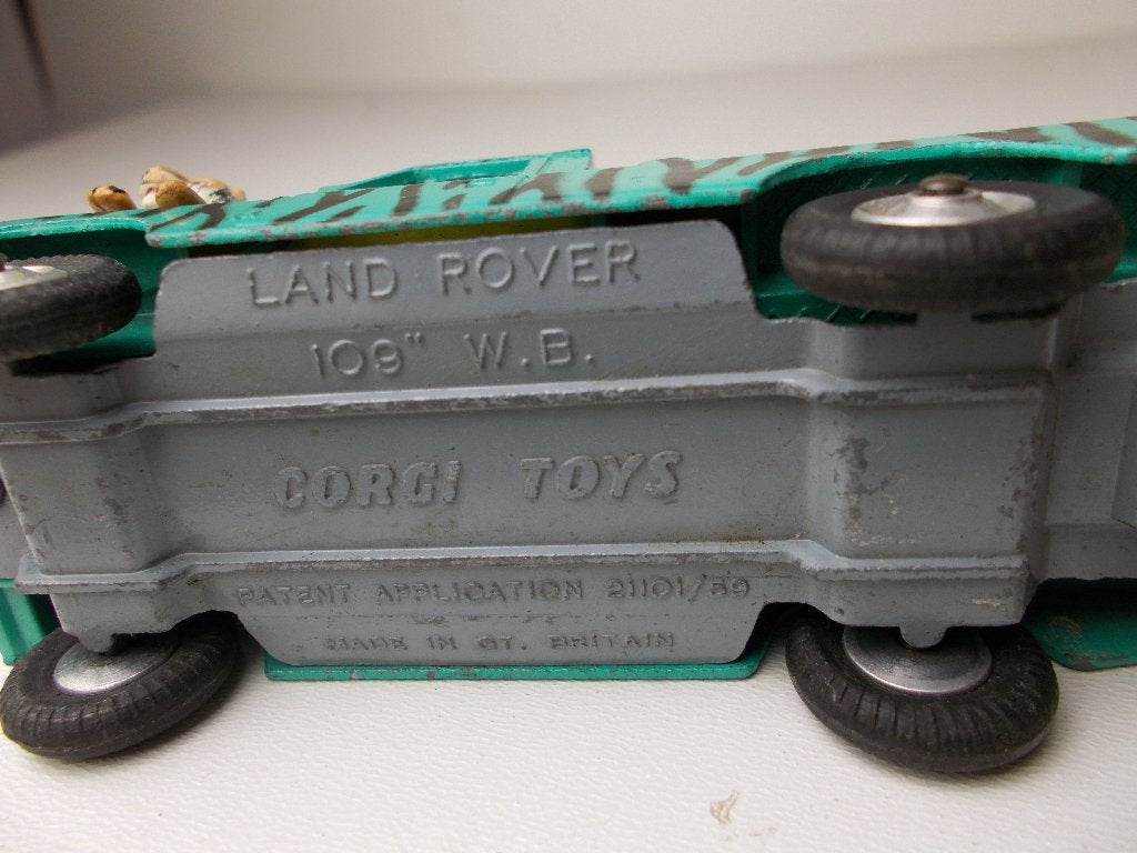 1969 Corgi Toys Giftset 14. DAKTARI LAND ROVER + TIGER!, Ophalen of Verzenden, Zo goed als nieuw, Auto, Corgi