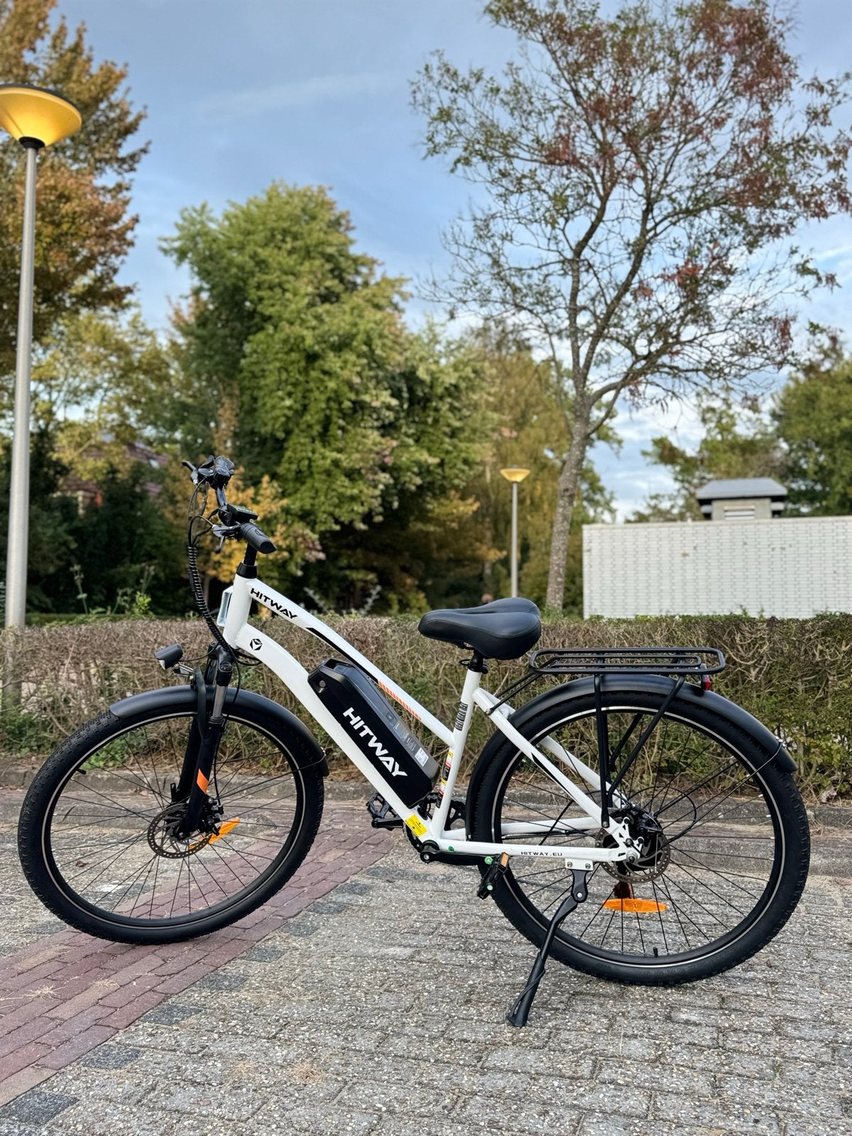 Hitway BK27 E-bike (elektrische fiets) - Zo goed als nieuw, Zo goed als nieuw, 51 tot 55 cm, 50 km per accu of meer, Ophalen