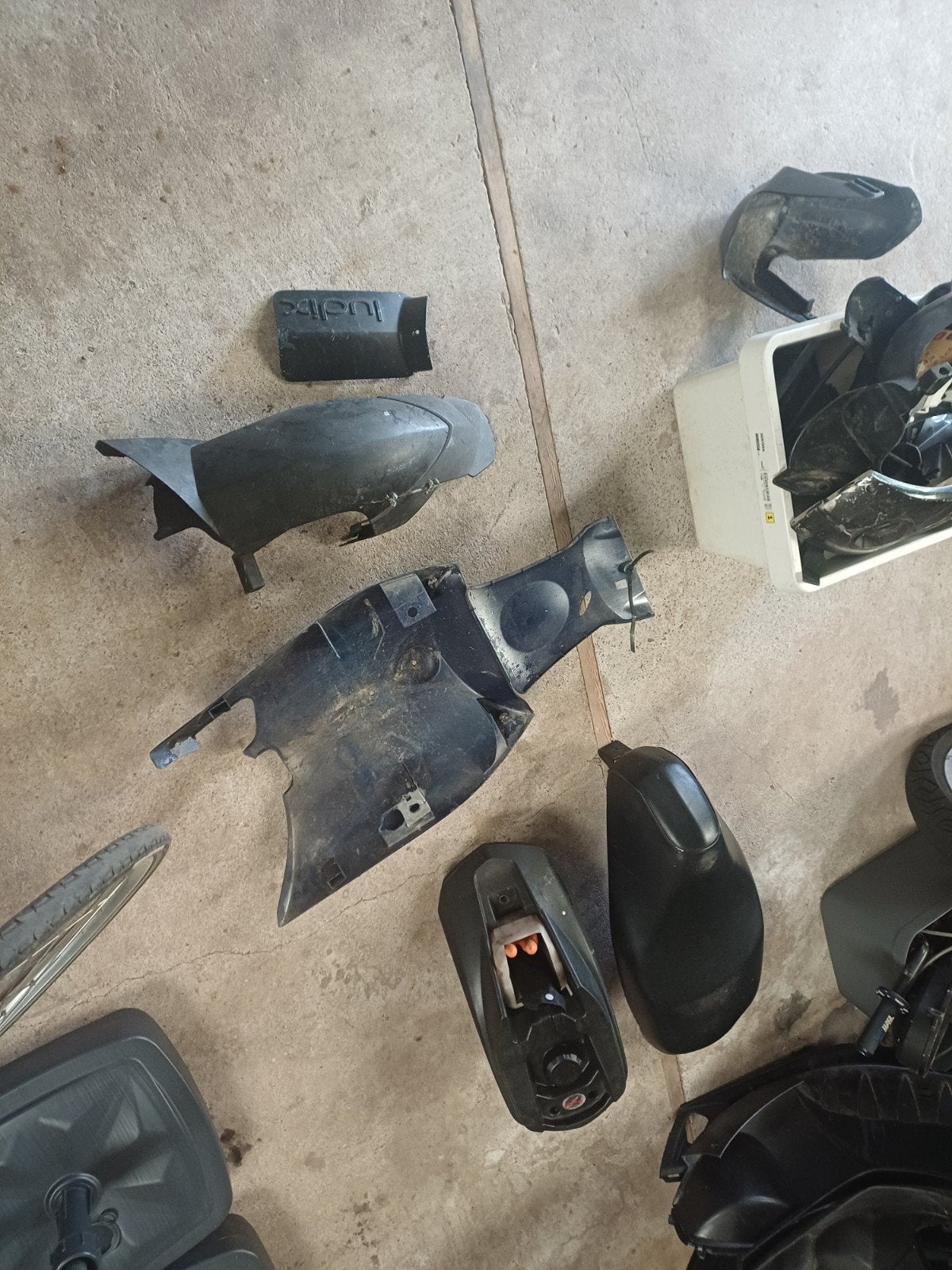 Variate onderdelen scooters, Ophalen, Gebruikt, Overige typen, Peugeot