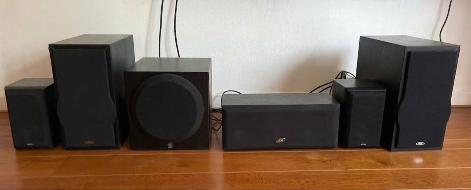 Eltax Surroundset met Subwoofer en Center Speaker, Audio, Tv en Foto, Ophalen, Gebruikt, Surroundset, Geschikt voor surround/home cinema
