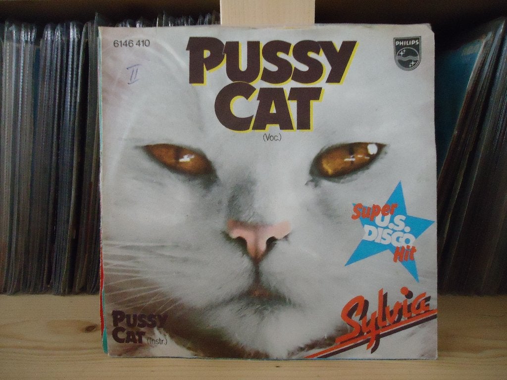7" Single Sylvia - Pussy Cat (Vocal + Instrumental), Gebruikt, 7 inch, Ophalen of Verzenden, Pop