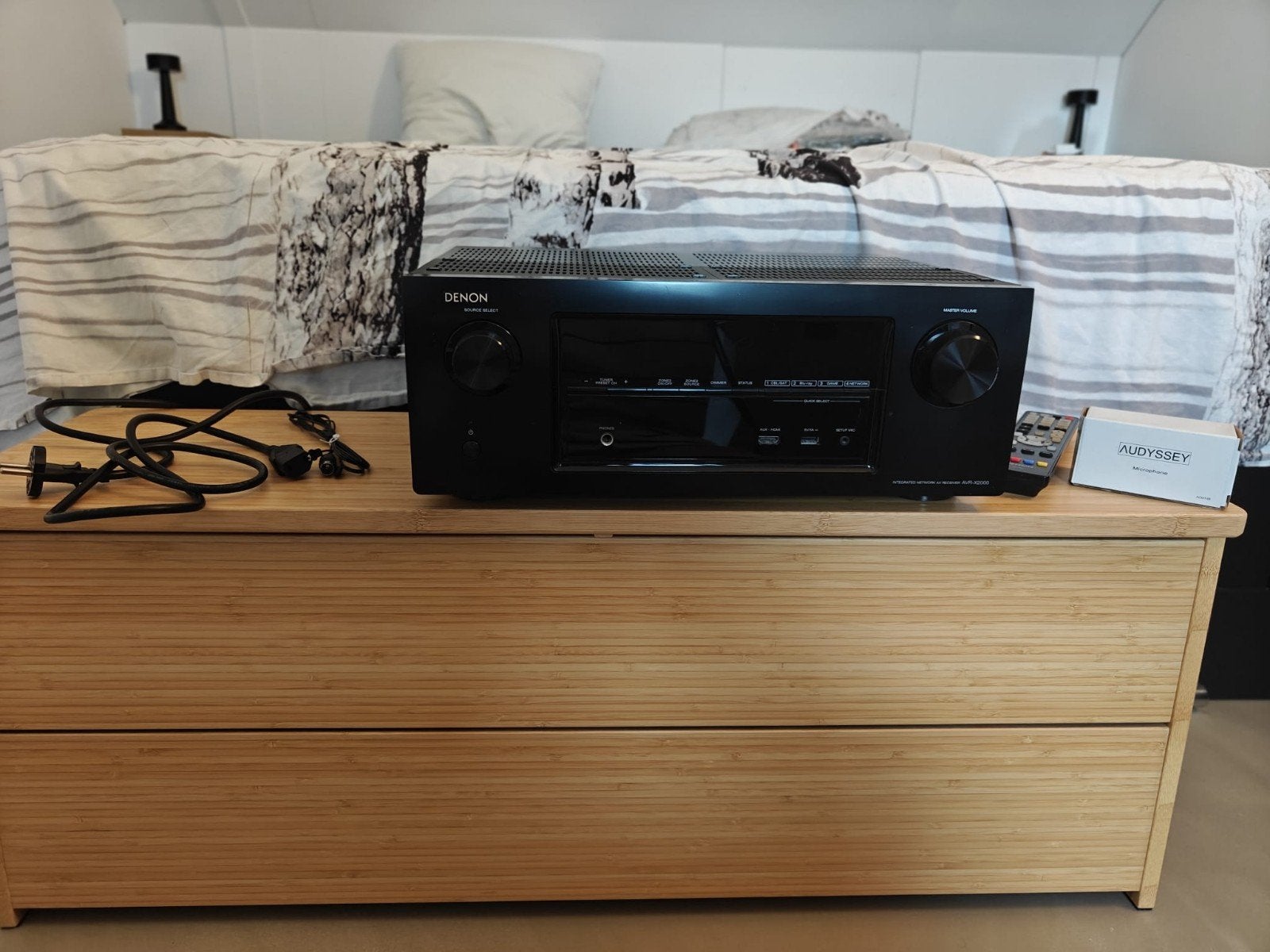 Denon AVR-X2000 AV Receiver, Ophalen, Gebruikt, Denon, 60 tot 120 watt