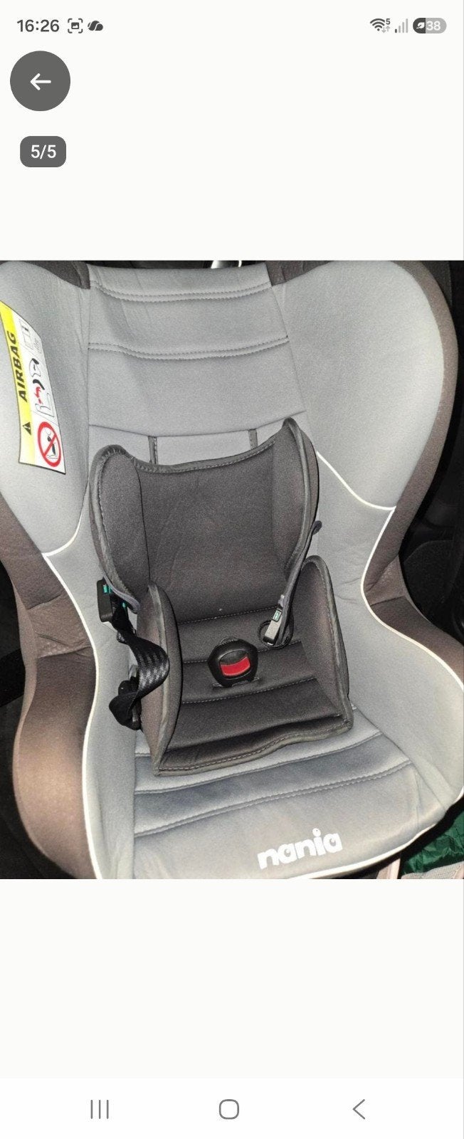 Nania autostoel - Comfortabel en veilig voor uw kind, 9 t/m 18 kg, Zijbescherming, Ophalen, Overige merken