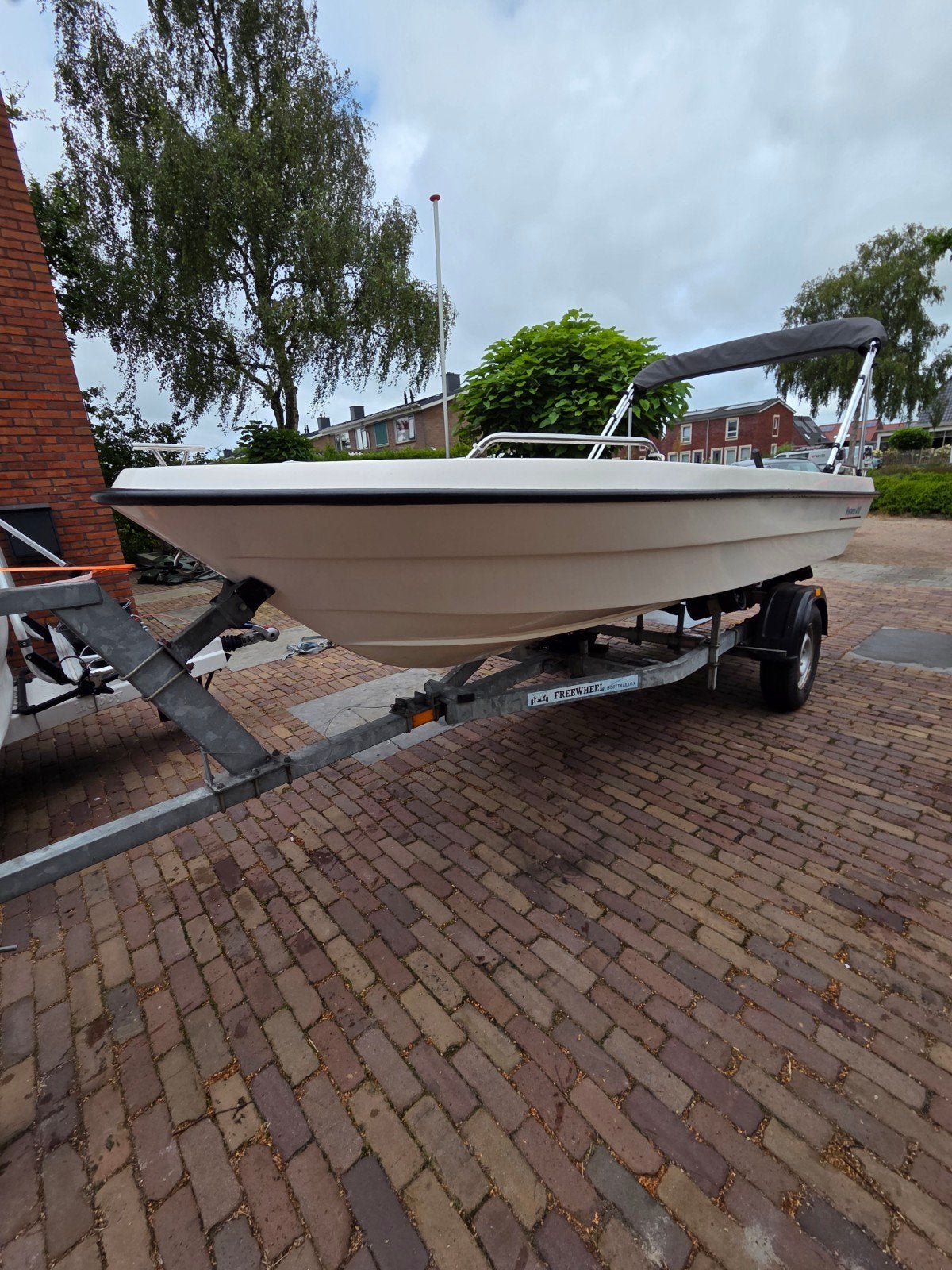 Nette verano 410 sport + Yamaha 8pk, Overige merken, Gebruikt, 4 m, Tot 10 pk