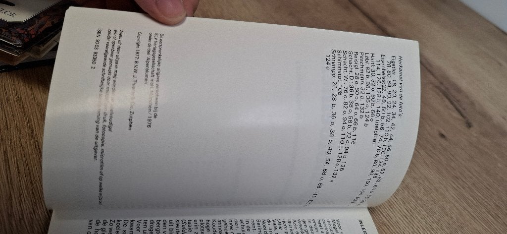 Alpenbloemen  Thieme's kleine natuurgidsen (1977), Boeken, Ophalen of Verzenden, Gelezen, Bloemen, Planten en Bomen, E. Wendelberger