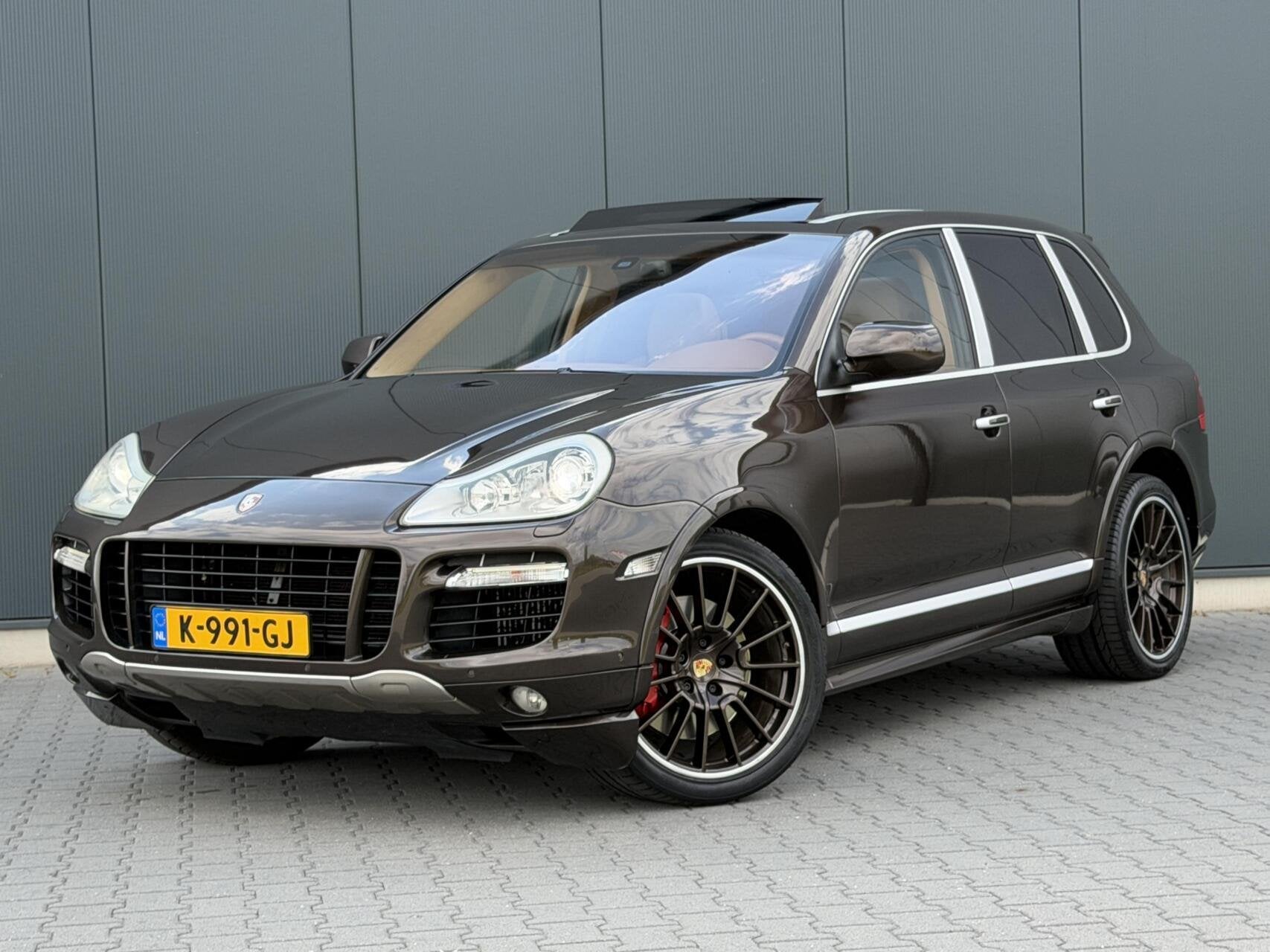 Porsche Cayenne 4.8 Turbo 500PK - GTS Pakket - Pano - Unieke, Automaat, Cayenne, Gebruikt, Bruin