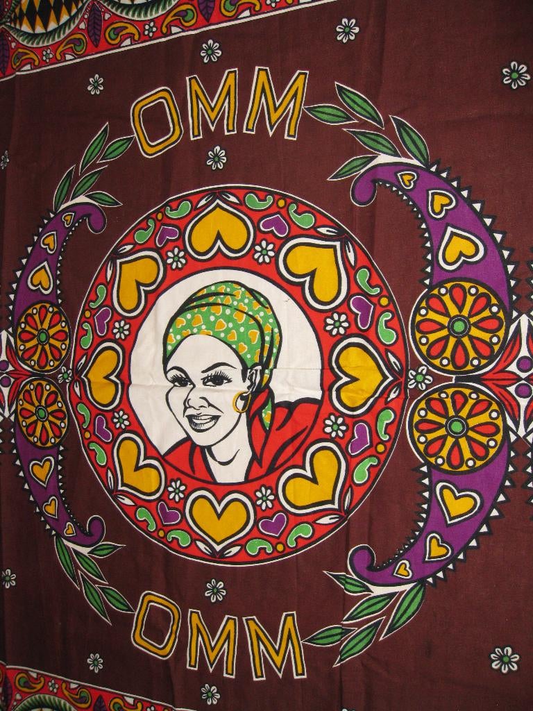 Batik kleed, afkomstig uit Mozambique,175 x 113Cm, Vintage., Ophalen of Verzenden, Nieuw