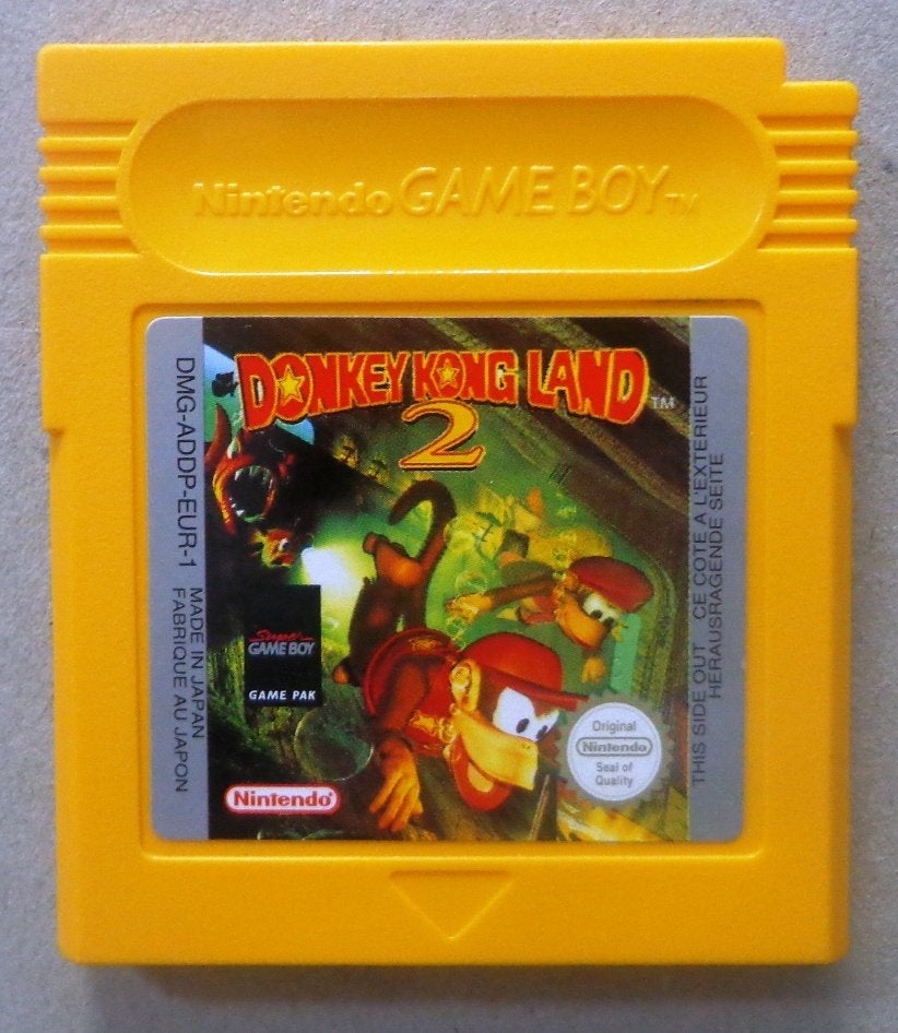 Donkey Kong Land 2 voor de Nintendo Gameboy, Spelcomputers en Games, Games | Nintendo Game Boy, Avontuur en Actie, Gebruikt, 1 speler
