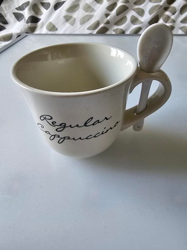 Riviera Maison Regular Cappuccino, Huis en Inrichting, Ophalen of Verzenden, Zo goed als nieuw, Glas, Overige stijlen