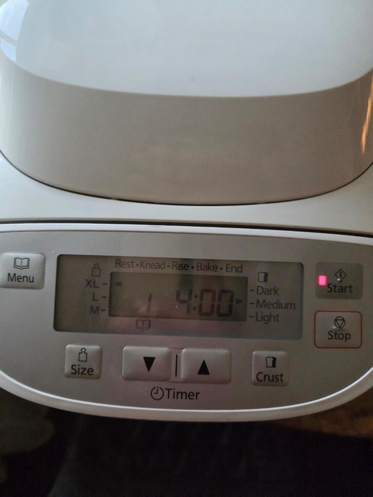Panasonic SD-2511 Broodbakmachine met Timer, Witgoed en Apparatuur, Met timer, Gebruikt, 800 tot 1200 gram deeg, Ophalen of Verzenden