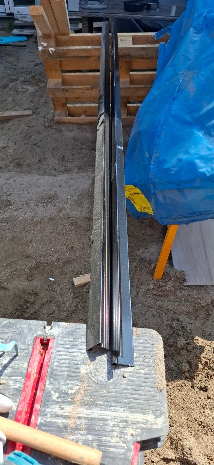 Dak trim zwart, Ophalen, Nieuw, Zwart, Overige materialen