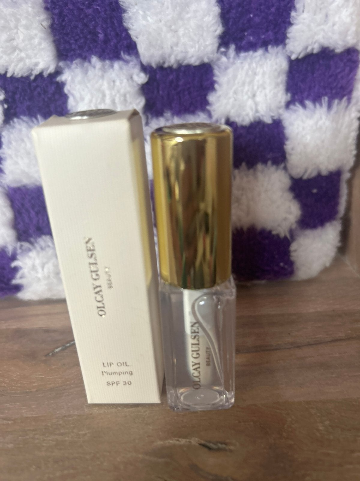 Olcay gulsen lip oil plumping spf 30 nieuw, Verzenden, Nieuw, Lippen