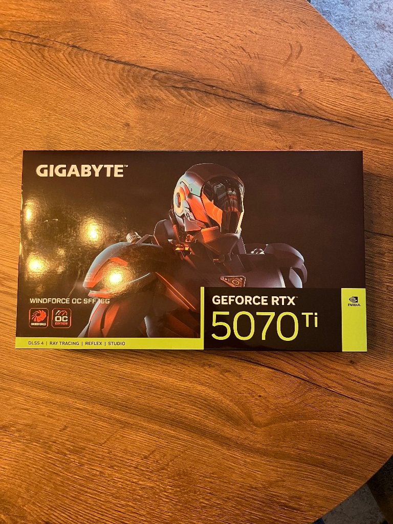 *NIEUW* NVIDIA RTX 5070 Ti GIGABYTE Windforc 16GB videokaart, Ophalen of Verzenden, Nieuw, GDDR6, PCI-Express 4