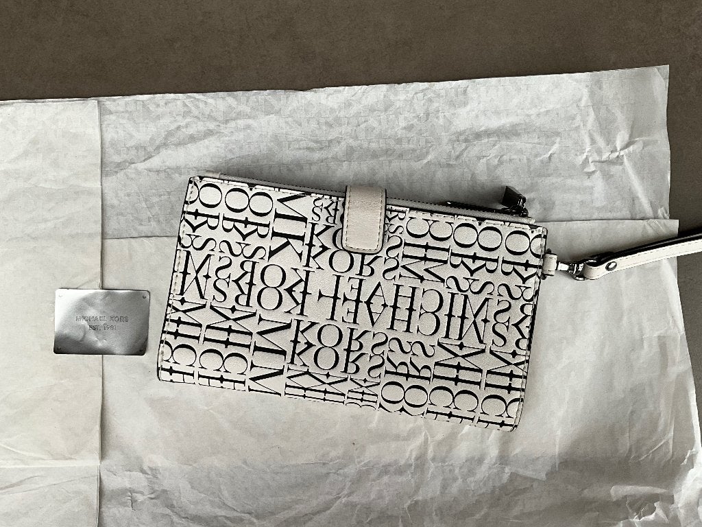 Michael Kors portemonnee met smartphone vak, Ophalen of Verzenden, Nieuw, Zwart