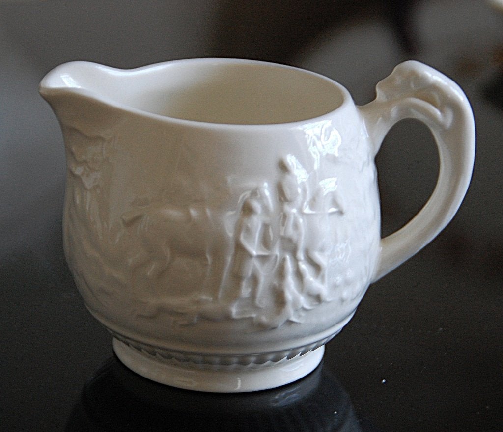 wedgwood melkkan Etruria barlaston, Ophalen of Verzenden, Zo goed als nieuw, Porselein, Overige typen