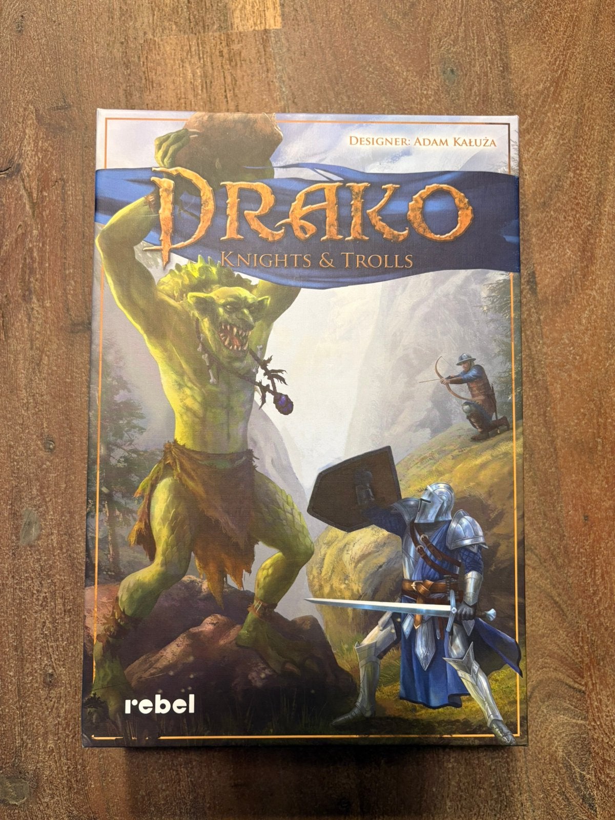 Drako Knight & Trolls + Drako (origineel), Ophalen of Verzenden, Zo goed als nieuw