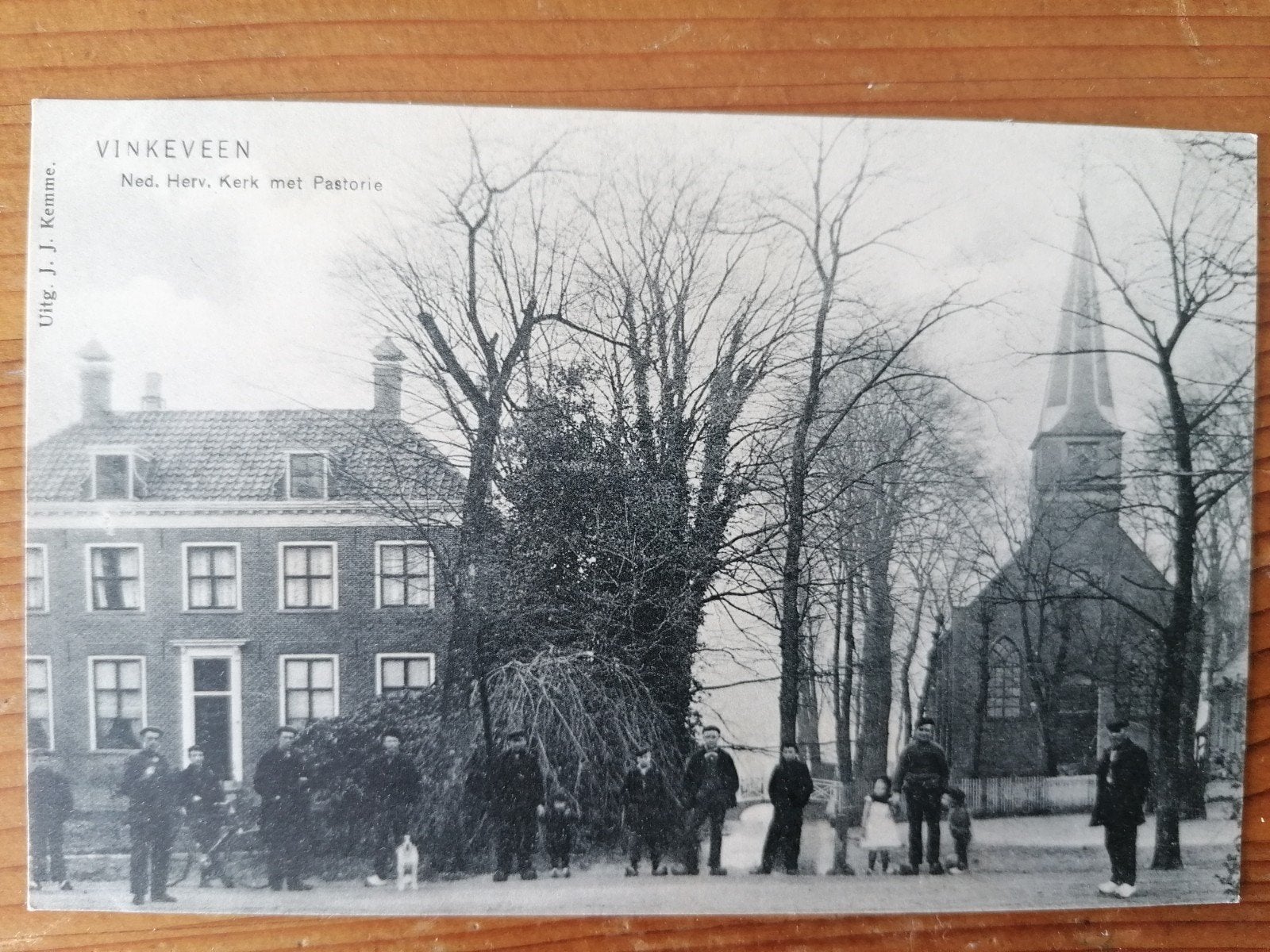 Vinkeveen Ned. Herv. Kerk met pastorie, Ophalen of Verzenden
