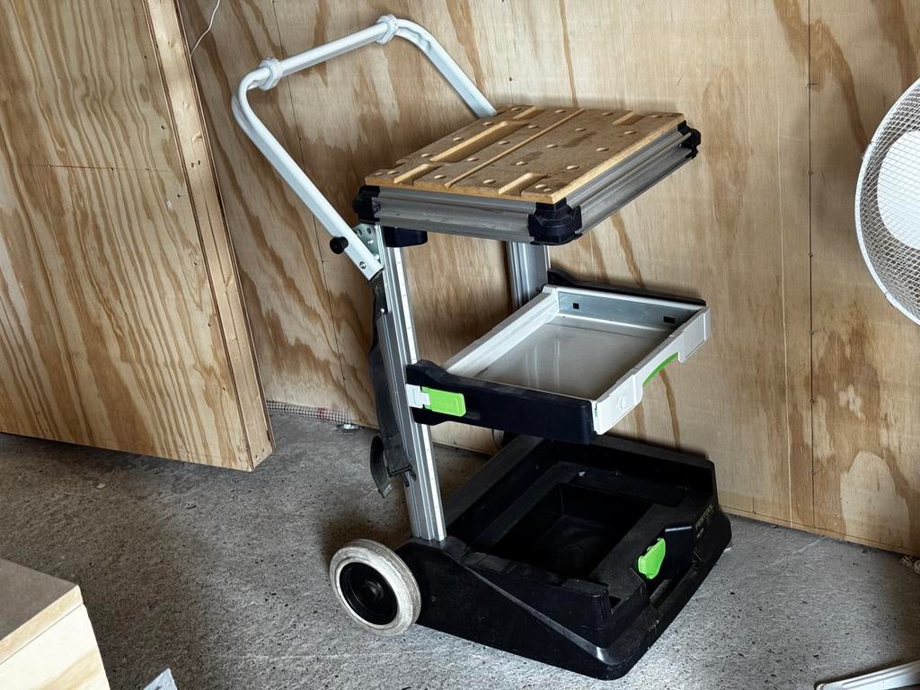Zeer nette Festool MW1000 mobiele werktafel, Doe-het-zelf en Verbouw, Transportwagens, 100 liter of meer, Ophalen, Zo goed als nieuw