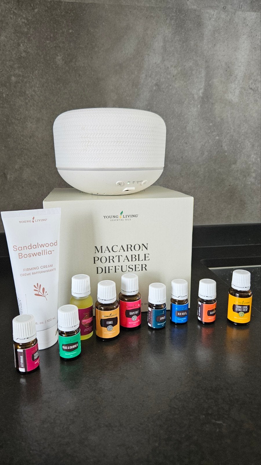 Young Living oliën & Macaron diffuser - Nieuw!, Ophalen of Verzenden, Nieuw, Overige typen