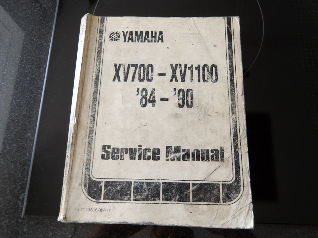 Yamaha XV700-XV1100 Service Manual '84-'90, Ophalen of Verzenden, Yamaha