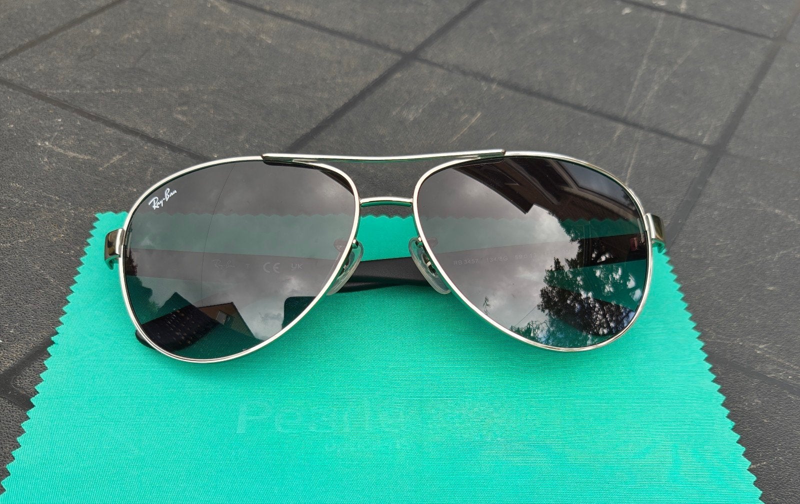 Ray Ban Pilot Limited Edition - nieuw!, Zonnebril, Verzenden, Zwart, Nieuw
