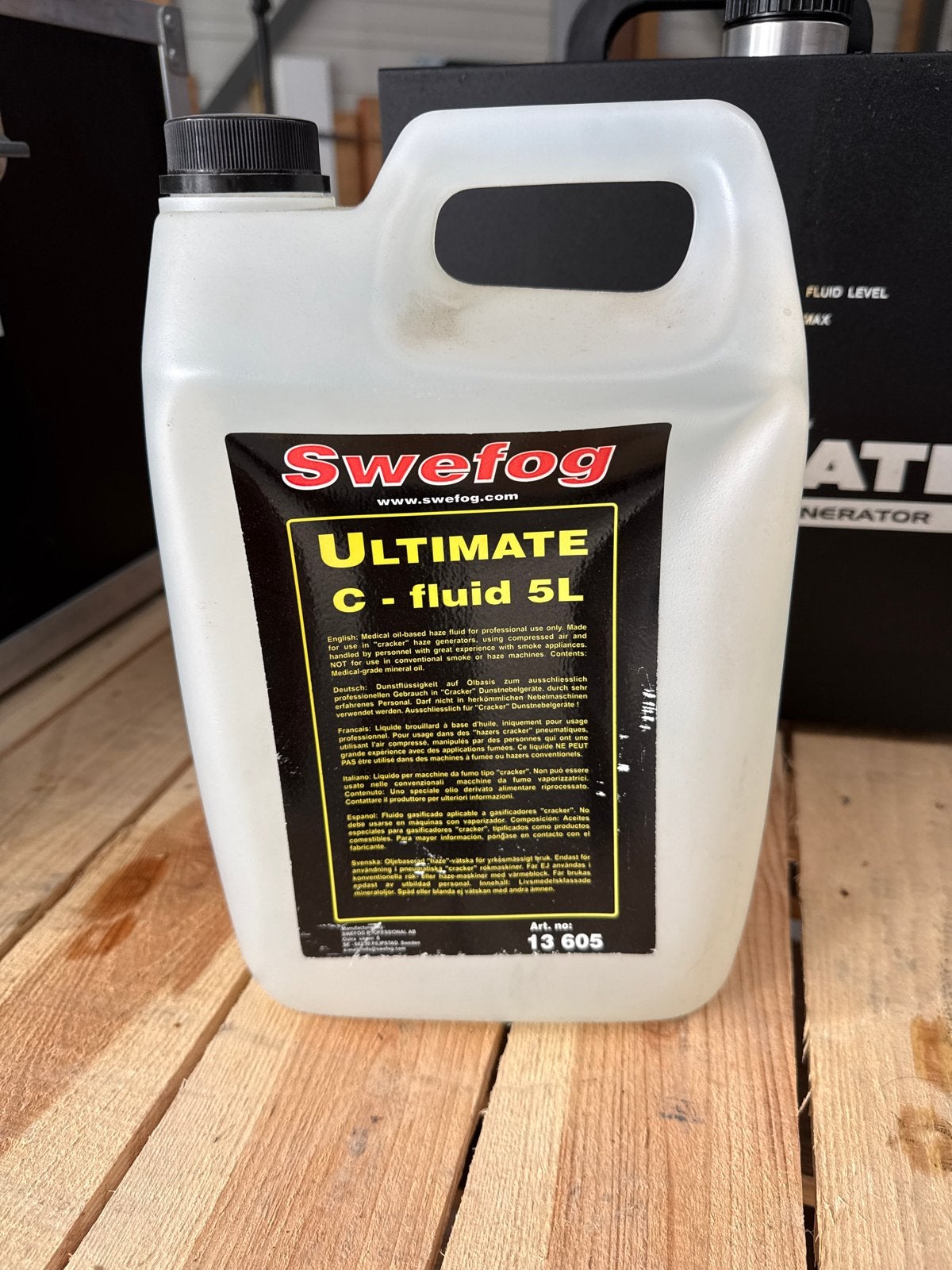 Swefog Ultimate C-fluid 5 Liter voor Ultimate 2 hazer, Ophalen of Verzenden, Nieuw