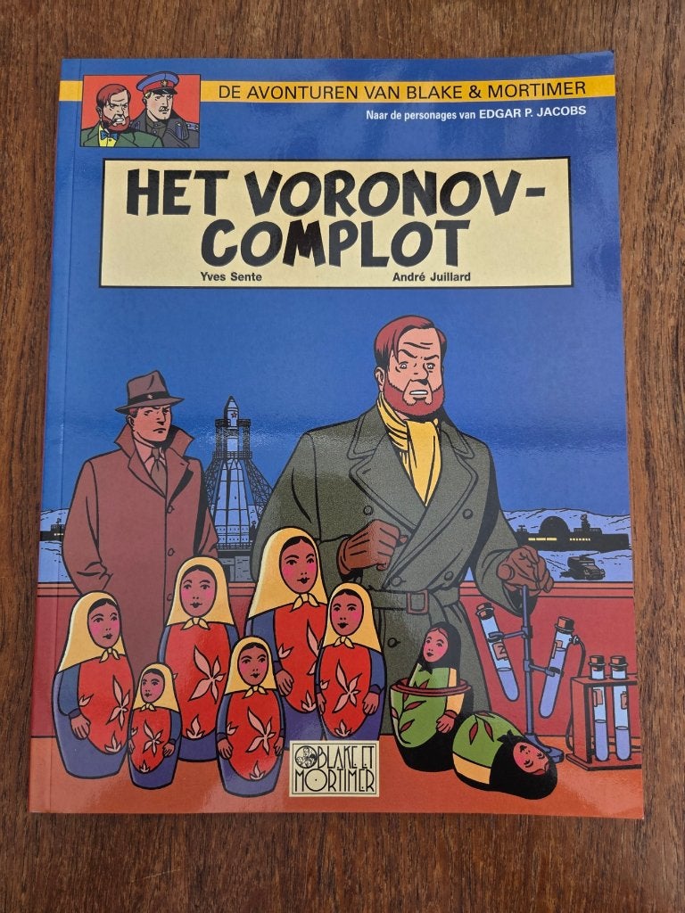 Blake en Mortimer - Het Voronov - complot, Yves Sente, Eén stripboek, Ophalen of Verzenden, Zo goed als nieuw