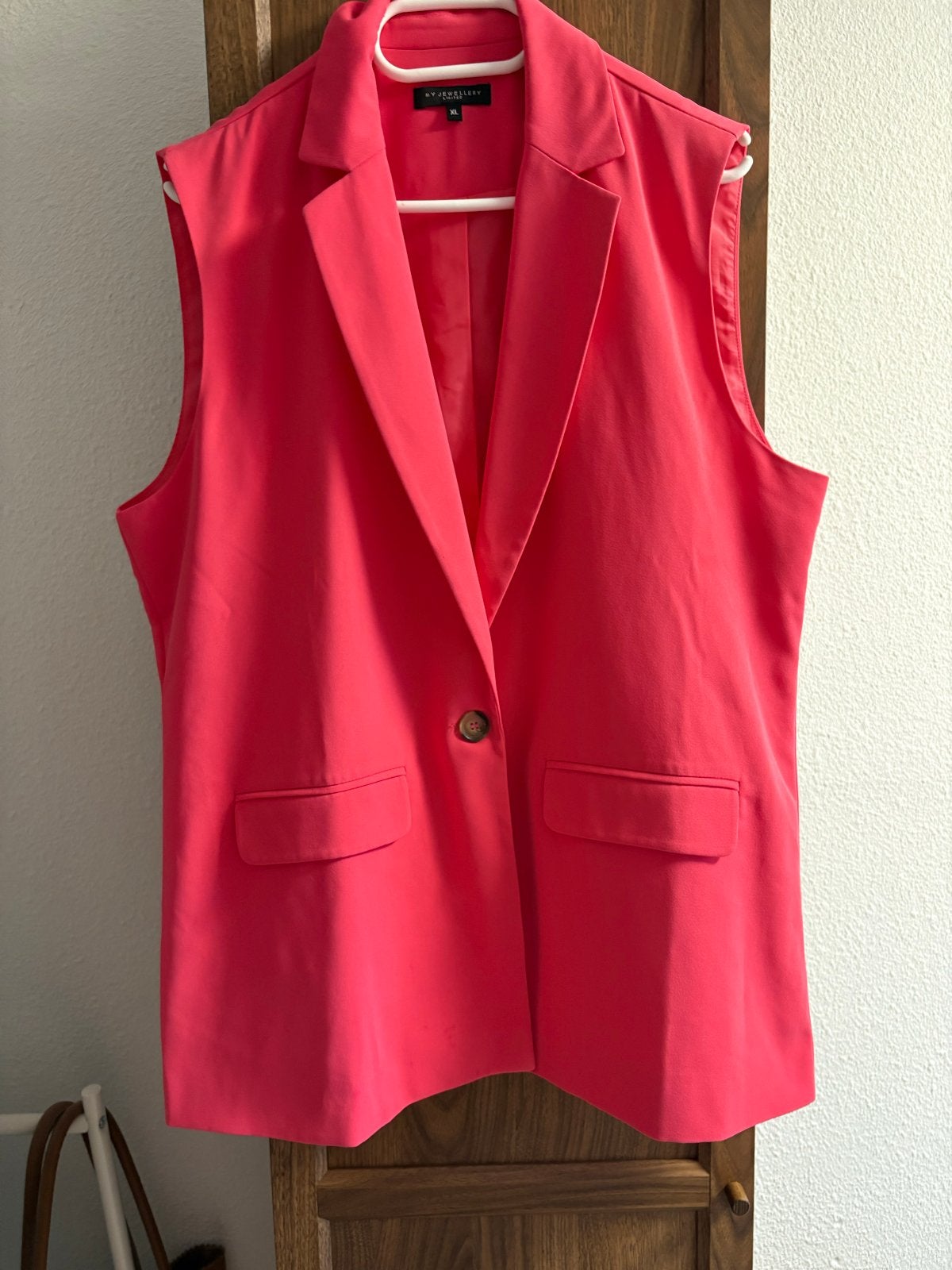 Roze mouwloze blazer van My Jewellery Limited, maat XL, Kleding | Dames, Verzenden, Zo goed als nieuw