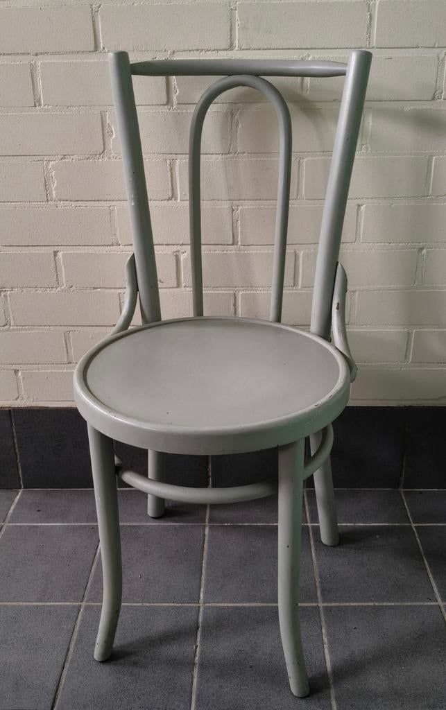 Vintage bistrostoel Thonet stijl, Huis en Inrichting, Stoelen, Ophalen, Gebruikt, Bruin, Eén