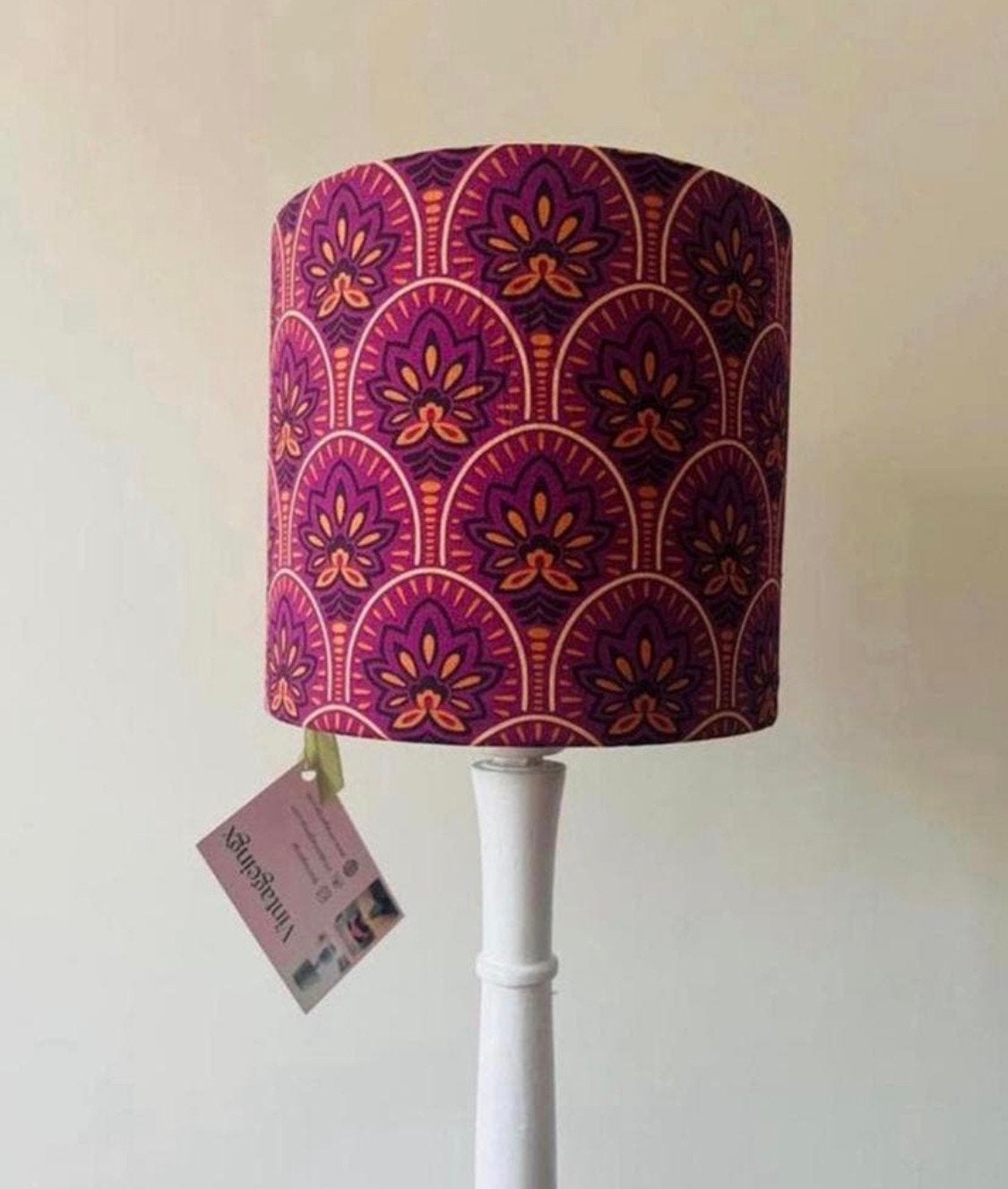 Bestseller lampenkap retro/ vintage stijl zie beschr. NIEUW, Huis en Inrichting, Lampen | Lampenkappen, Ophalen of Verzenden, Zo goed als nieuw