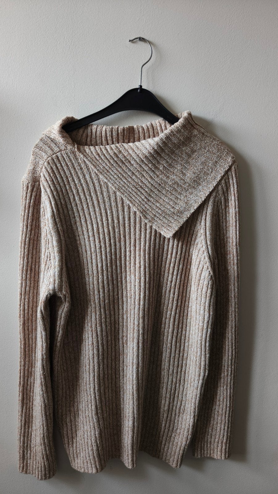 Vroom & Dreesmann gebreide trui, Beige, Maat 46/48 (XL) of groter, Vroom & Dreesmann, Ophalen of Verzenden