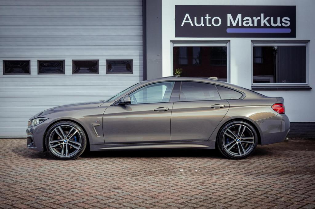 BMW 4-serie Gran Coupé 420i 3X M-Sport|Quartz|Pano|H&K|Virt, Auto's, 1998 cc, Achterwielaandrijving, Gebruikt, Euro 6
