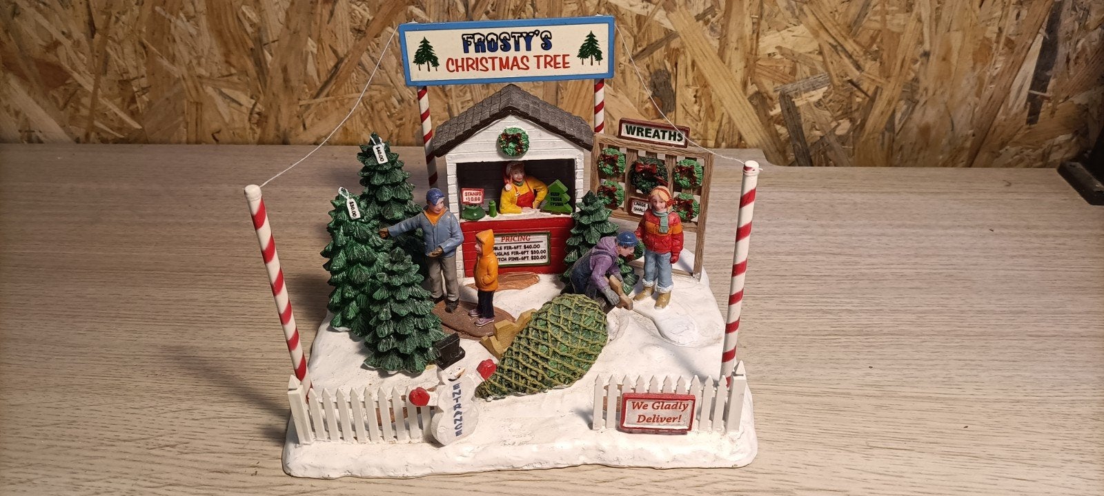 Lemax "Frosty's Christmas Tree Lot" (#03830), Diversen, Ophalen of Verzenden