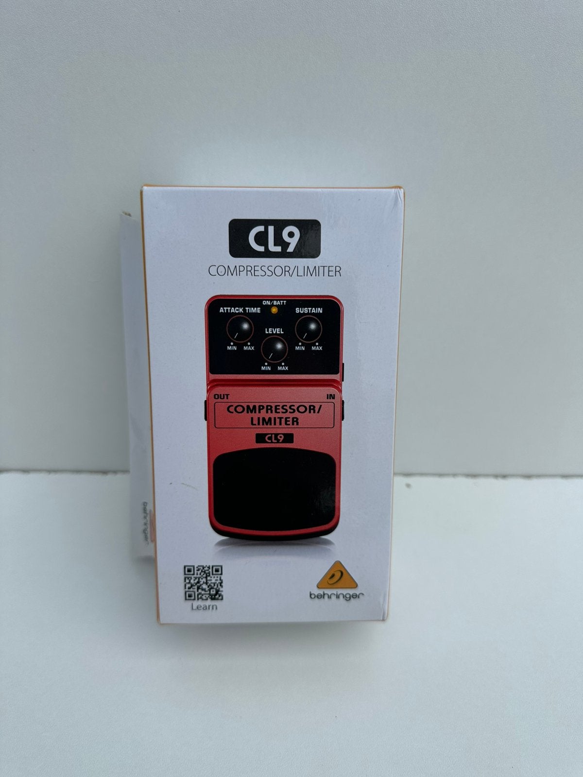 Behringer CL9 Compressor/Limiter effectpedaal – nieuwstaat, Ophalen of Verzenden, Zo goed als nieuw, Delay of Echo