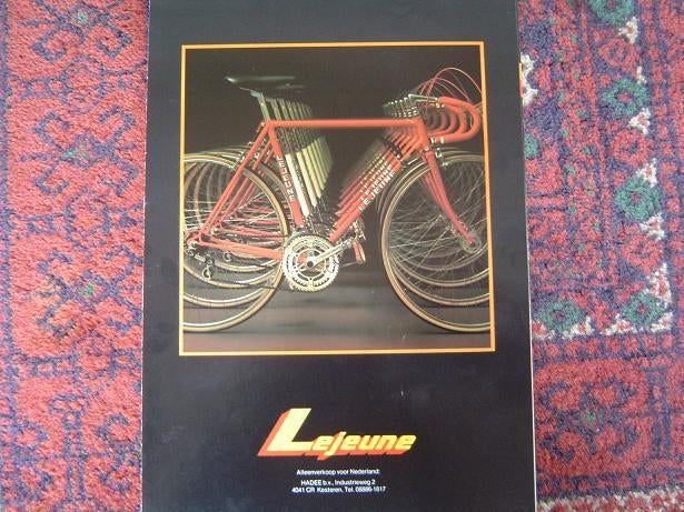 Lejeune fietsen 1980 verkoop folder, Fietsen en Brommers, Ophalen of Verzenden, Gebruikt